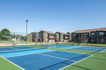 Pickleball court